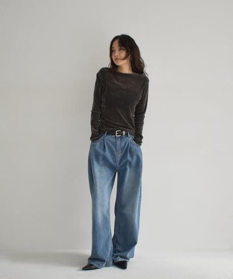 Tuck Straight Denim bo2000-175
