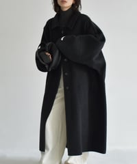 Dolman Sleeve Wool Coat（Charcoal） c1911-64
