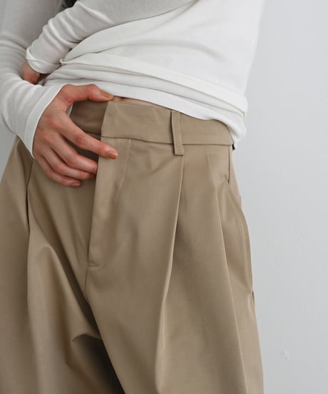 Double Tuck Wide Pants bo2000-189