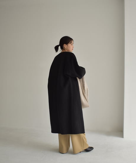 Nocollar Wool Coat c1911-40
