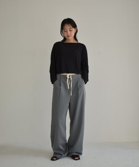 Cropped Sheer Tops t1911-250