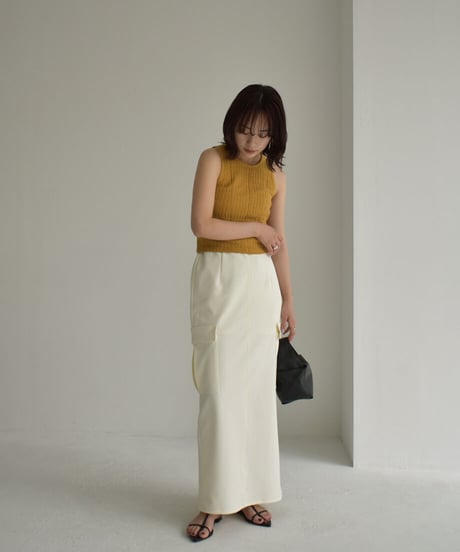 Compact Knit Tanktop t1911-196