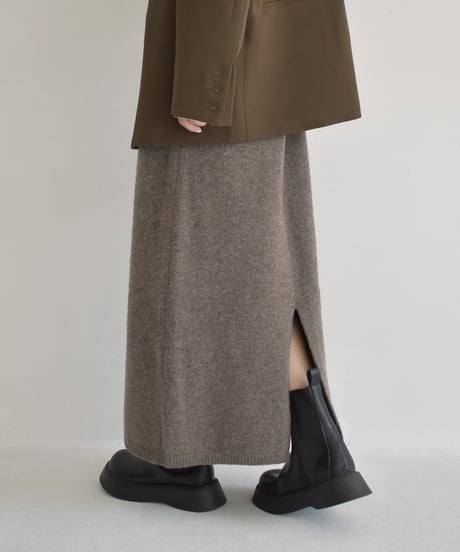 Wool Knit Skirt bo2000-68