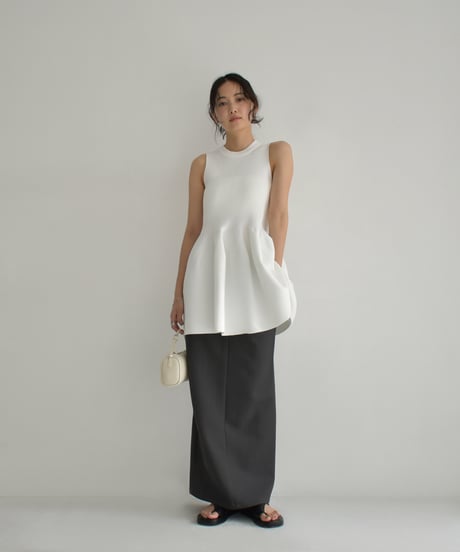Peplum Knit Tops t1911-401