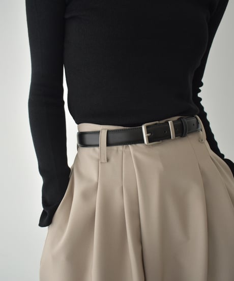 Leather Square Buckle Belt be1913-103