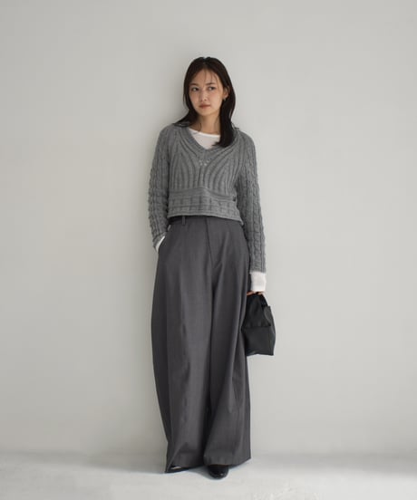 Vneck Short Knit t1911-326