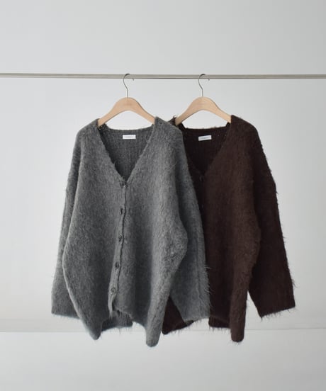 Shaggy Loose Knit Cardigan t1911-473