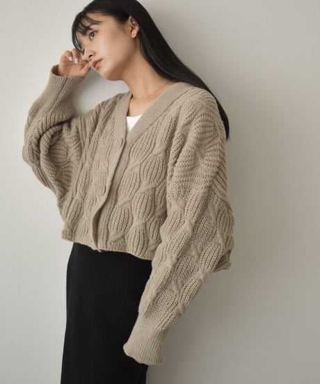 Short Knit Cardigan t1911-139
