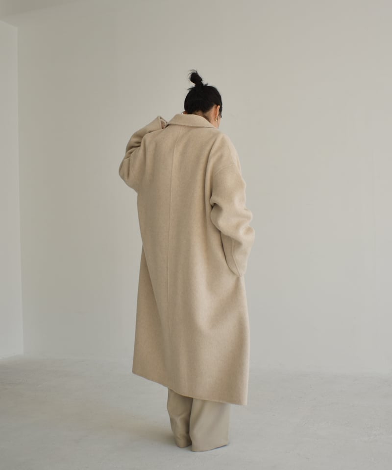 Shaggy Wool Over Coat | cizatto
