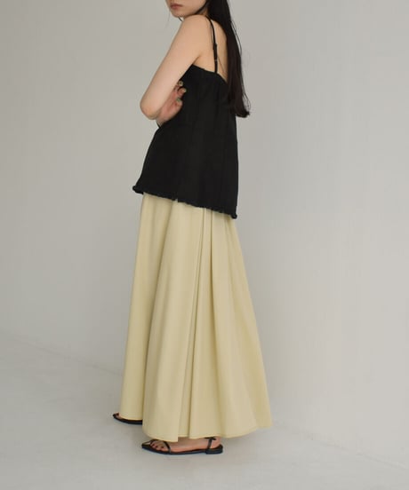 Cottonlinen Jacquard Camisole【セットアップ着用可能】 t1911-203