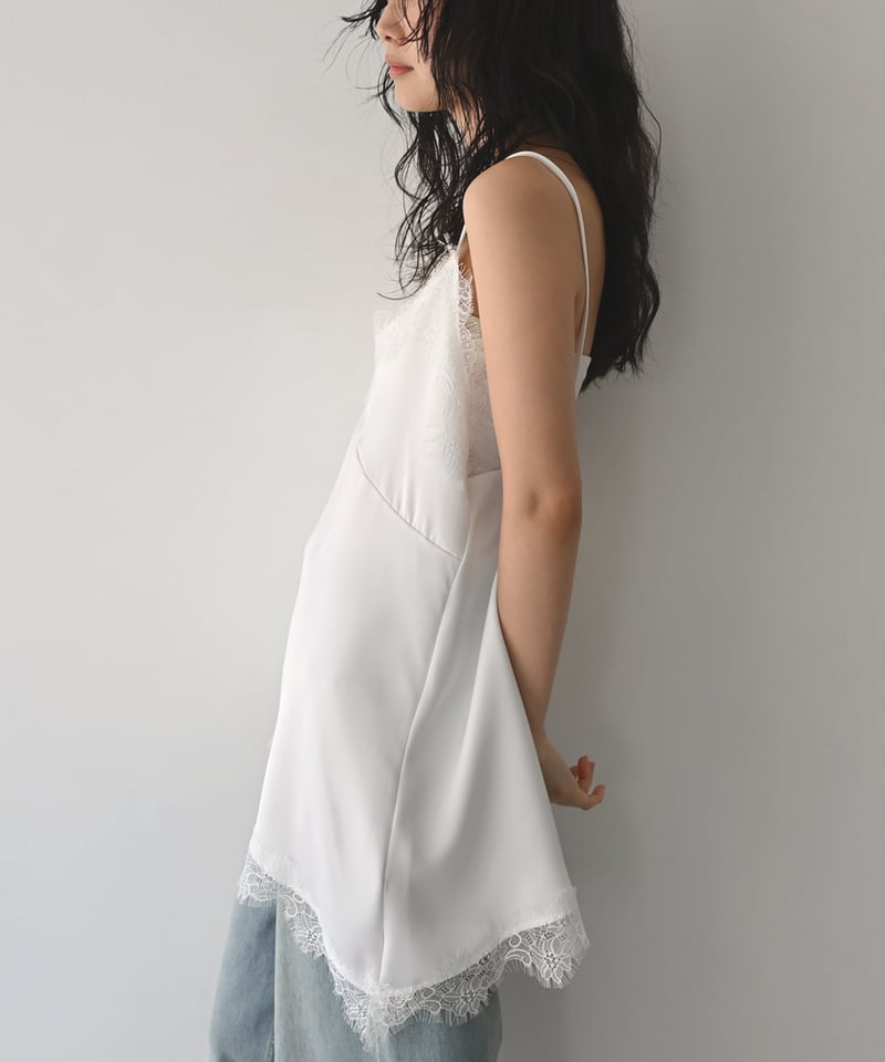 Asymmetry Lace Camisole np-t1911-529 | cizatto