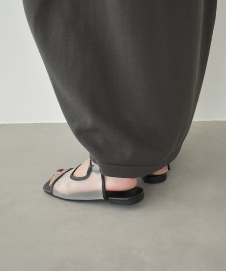 Sheer Laceup Sandal s1912-44
