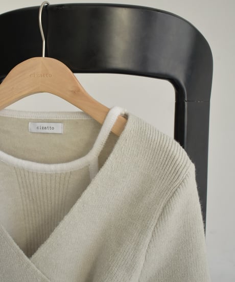 Layered Cachecoeur Kint Tops t1911-346