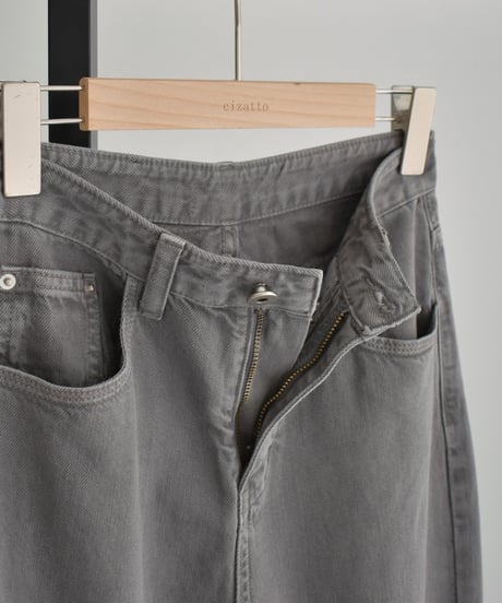 Straight Denim Pants（Greige）bo2000-147