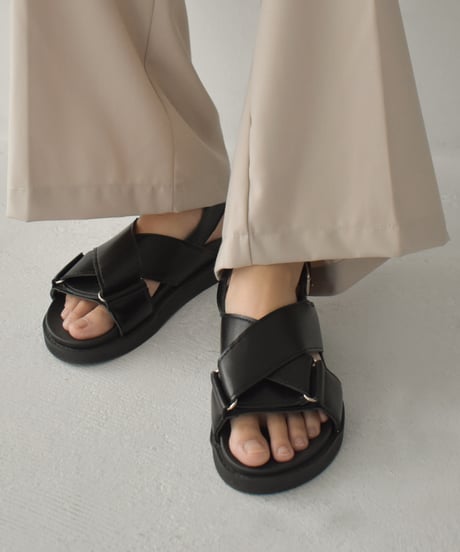 Platform Cross Sandal s1912-42