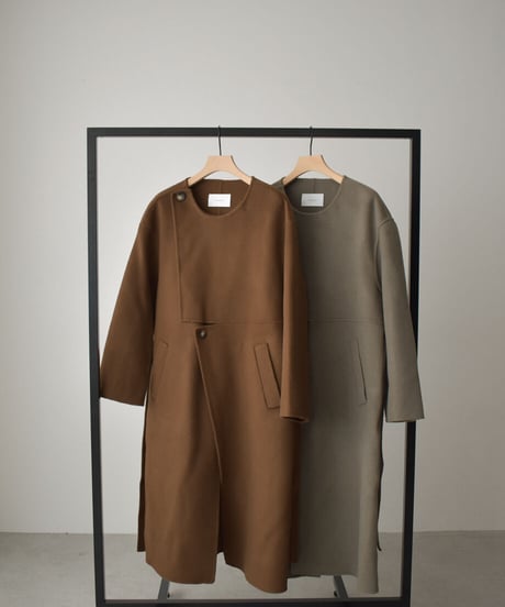 Nocollar Wool Long Coat c1911-25