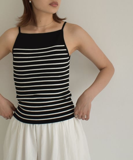 Border Knit Camisole t1911-202