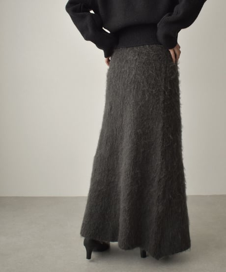 Shaggy Knit Skirt bo2000-74