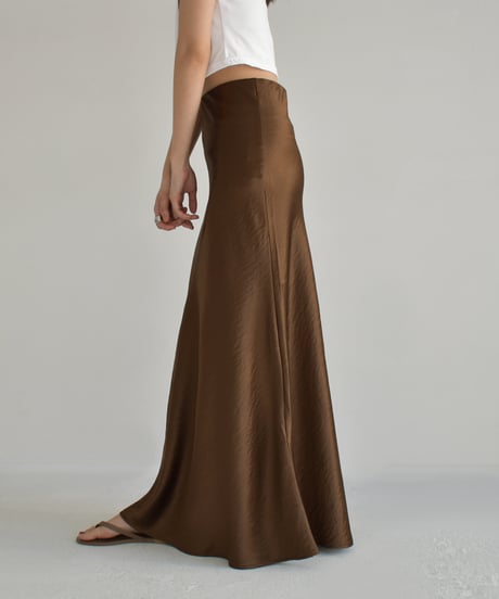 Satin Narrow Skirt bo2000-156
