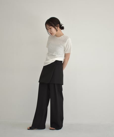 Skirt Layered Pants bo2000-109