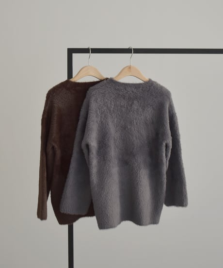 Shaggy Knit Pullover t1911-490