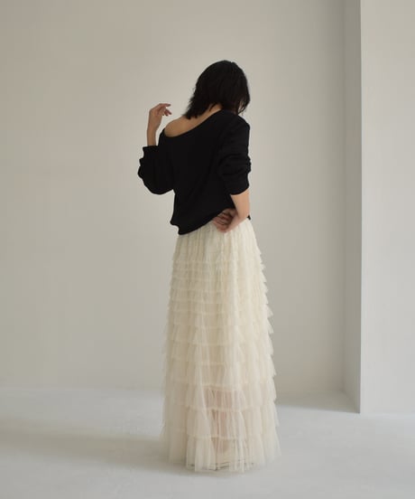 Tiered Tulle Frill Skirt bo2000-111