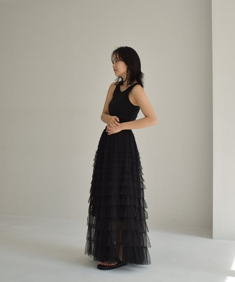 Tiered Tulle Frill Skirt bo2000-111