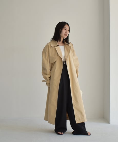 Volume Sleeve Trench Coat c1911-45