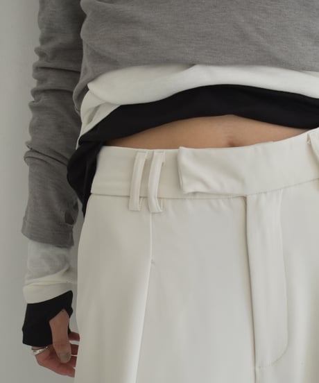 Finger Hole Sheer Tops t1911-343