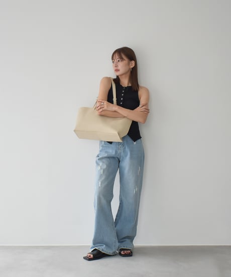 Fake Leather Tote Bag b1910-38