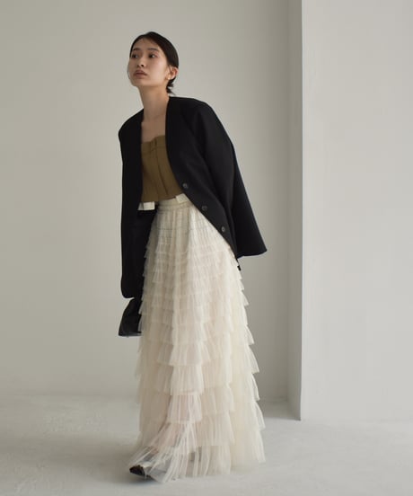 Tiered Tulle Frill Skirt bo2000-111
