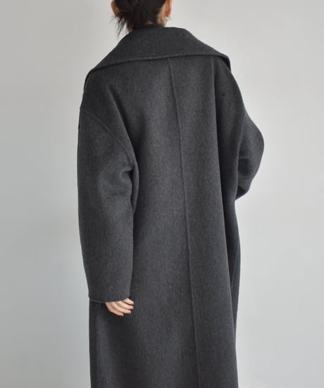 Doublezip Wool Long Coat