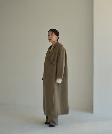 Wool Long Coat（Mocha,Charcoalgray）c1911-15