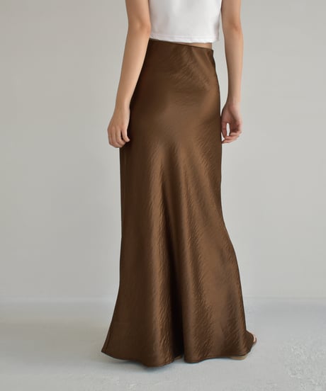 Satin Narrow Skirt bo2000-156