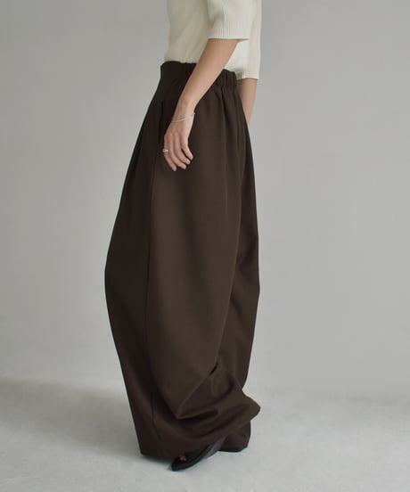 Highwaist 2Tuck Wide Pants bo2000-163