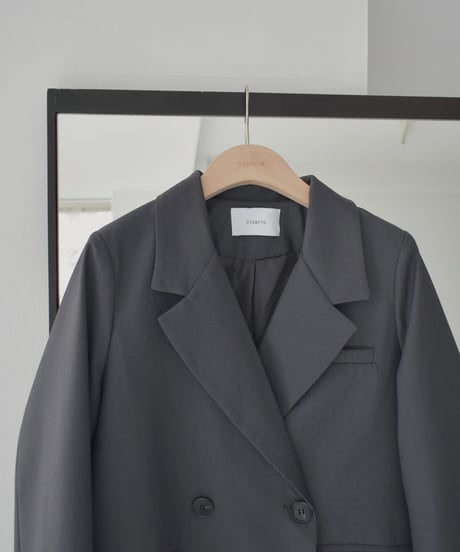 Double Breasted Jacket (Gray) t1911-468
