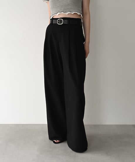 Double Tuck Straight Pants bo2000-192