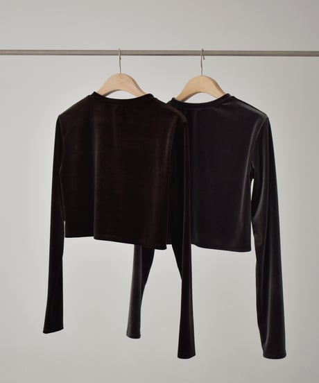Velor Short Cardigan t1911-318