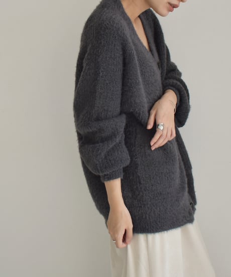 Shaggy Knit Cardigan t1911-310