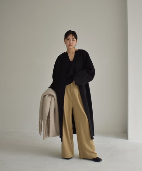 Nocollar Wool Coat c1911-40