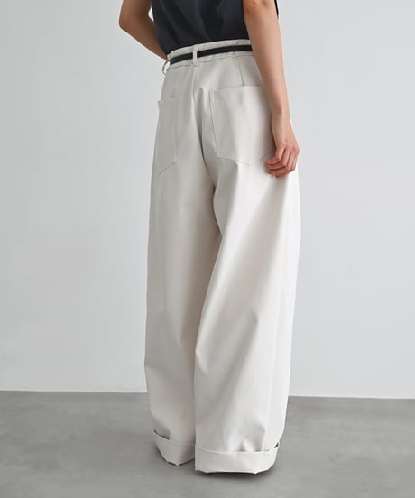 Double Tuck Wide Pants bo2000-189