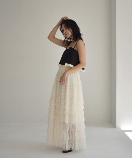 Tiered Tulle Frill Skirt bo2000-111