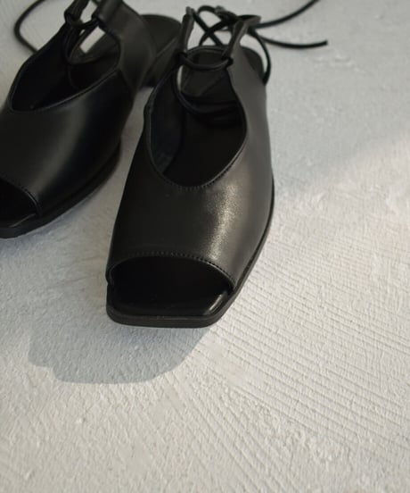 Square Toe Laceup Sandal s1912-35
