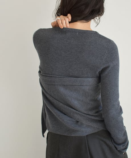 Stole Set Knit Tops t1911-481