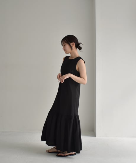 Back Open Nosleeve Onepiece op-0202009531