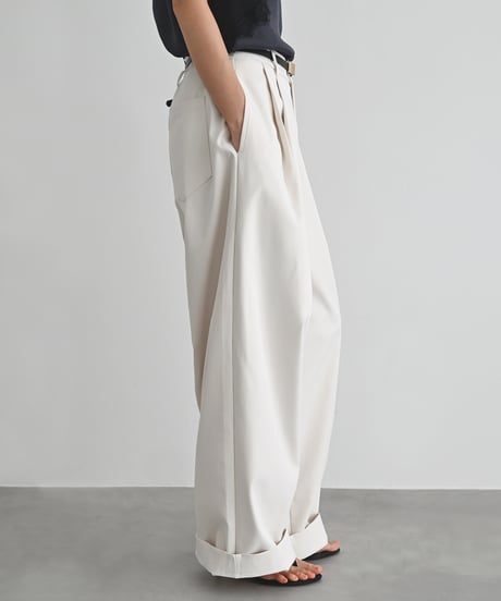 Double Tuck Wide Pants bo2000-189