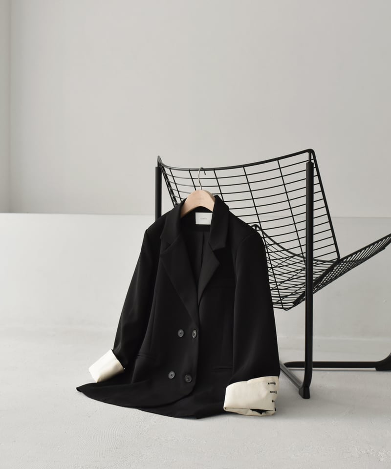 Pre Order】Blackのみ5月上旬入荷分 予約販売 Loose Double Bre Pre Order】Blackのみ5月上旬入荷分 予約販売 Loose Double Bre