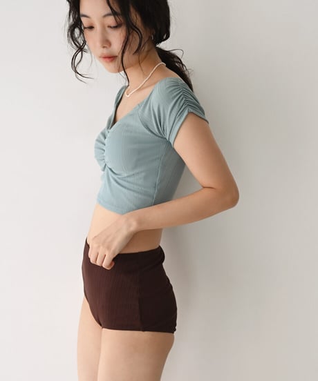 Half Sleeve Separate Swim Wear sw2000-13