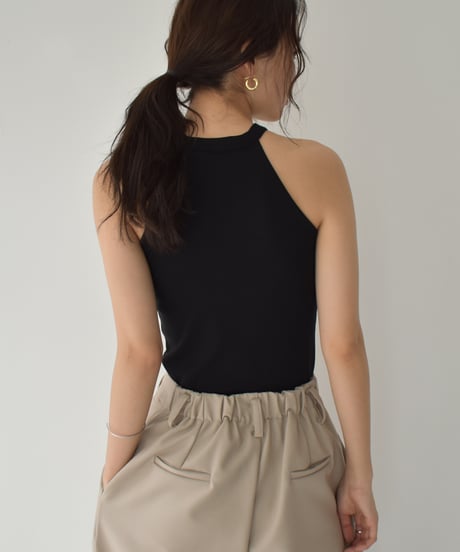 Pad In Halter Neck Tanktop t1911-398