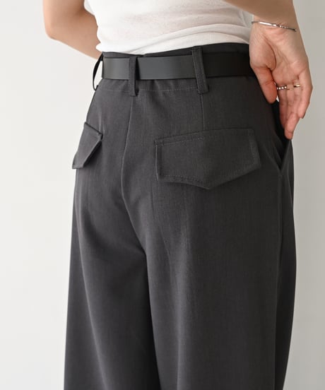 Double Tuck Straight Pants bo2000-192